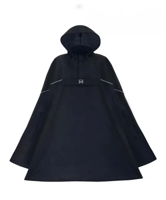 Willex Lichtgewicht Poncho Zwart