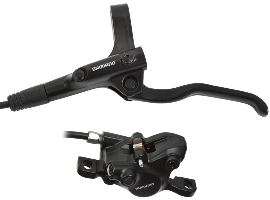 Shimano schijfremset (voor) MT200 zwart EMT200KLFPRA100