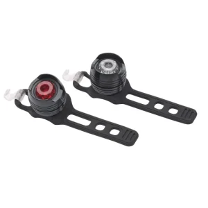 AXA Metro set Voor + Achter batt. standlicht/knipper/uit