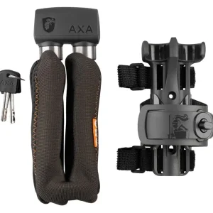 AXA Vouwslot Foldable 1000 105cm/10mm ART** donker grijs