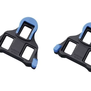 Shimano stel schoenplaatjes blauw 2-graden SPD-SL SM-SH12